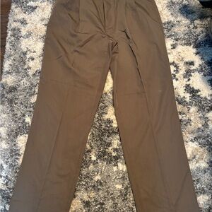 Men's Classic Brown Dress Pants